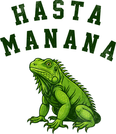 Hasta Manana Iguana Beanie