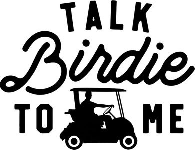 Funny Golf Talk Birdie To Me Golfing Humor Women's Long Sleeve Shirt