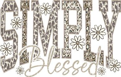 Simply Blessed Camo Coaster