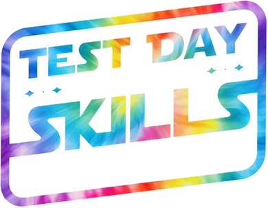 Test Day May Skills Be With You Coaster
