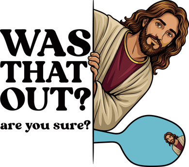Funny Pickleball Gift Was That Out Jesus Hat