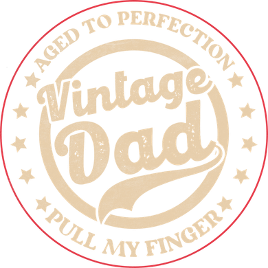 Aged To Perfection Vintage Dad Pull My Finger Backpack