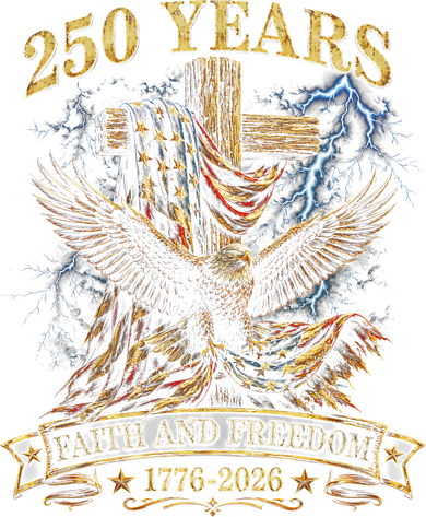 250 Years Faith Freedom 1776-2026  Doggie Tank