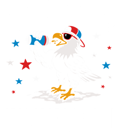 Full Send For Freedom Patriotic Eagle Mousepad