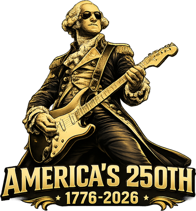 America's 250th Anniversary George Washington Rocker Women's T-Shirt