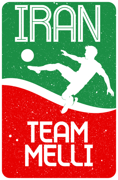 Iran Team Melli Soccer Fan Backpack
