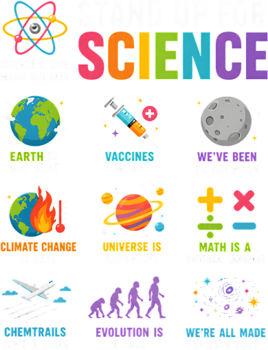 Stand Up For Science Is Life Magic Is Real Mousepad