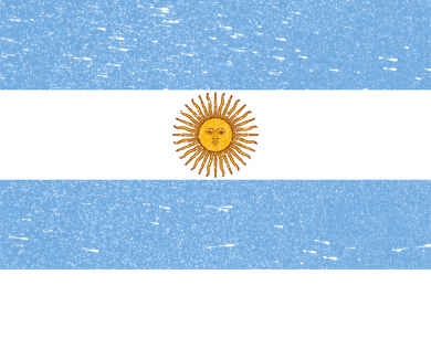 Vintage Argentina Flag For Proud Fans & Travelers Women's Hoodie