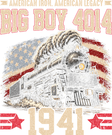 Vintage Big Boy 4014 American Locomotive 1941 Women's Sweatshirt
