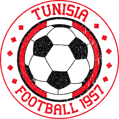 Vintage Tunisia Football 1957 Soccer Women's Dry Zone Grid Polo