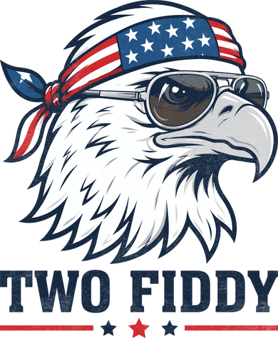 Two Fiddy American Eagle 250th Anniversary 250 Years Golf Towel
