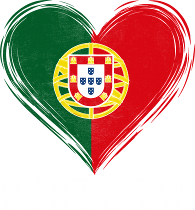 Portugal Heart Flag Proud Fans And Travelers Doggie Tank