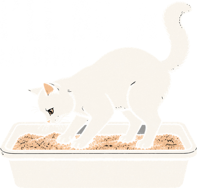 I Will Be In My Office Funny Cat Meme Litter Box Coffee Mug