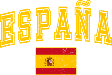Vintage España Spanish Culture Enthusiasts Golf Towel