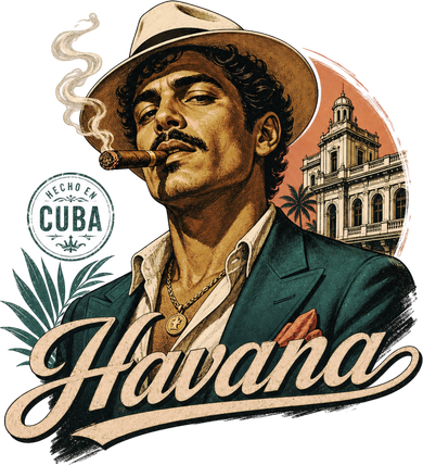 Vintage Havana Classic Cuban Culture Vibes T-Shirt