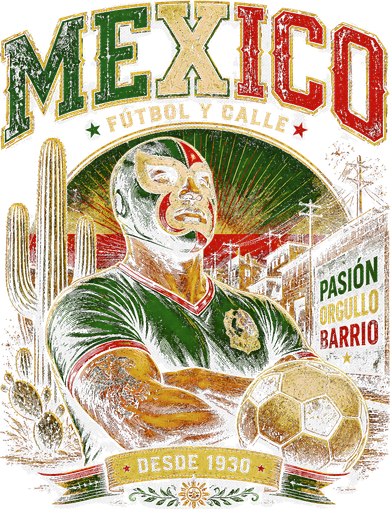 Mexico Fútbol Y Calle Soccer Fan Women's T-Shirt