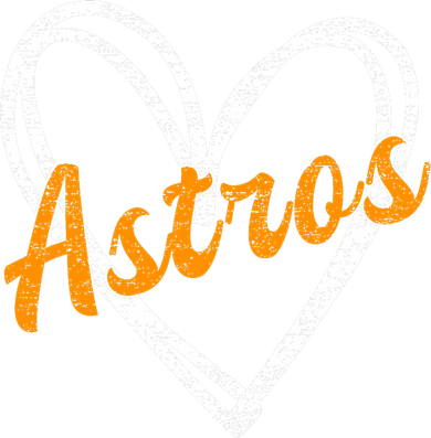 Heartfelt Astros Fan Women's Long Sleeve Shirt