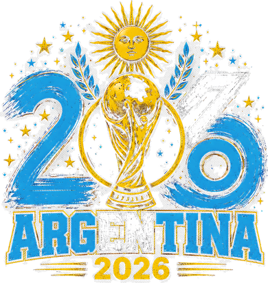 Argentina Soccer World 2026 Championship Celebration Kids T-Shirt
