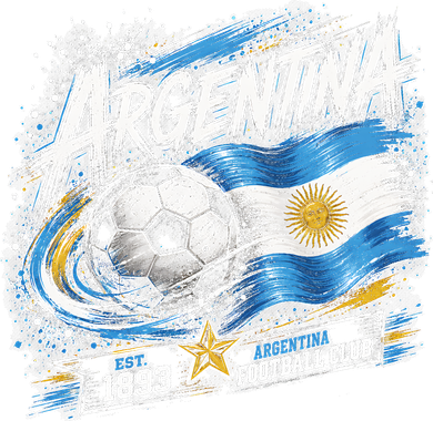 Argentina Football Club Vintage Soccer 11oz C Handle Ceramic Mug