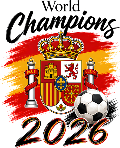World Champions 2026 Spain Soccer Toddler Hoodie