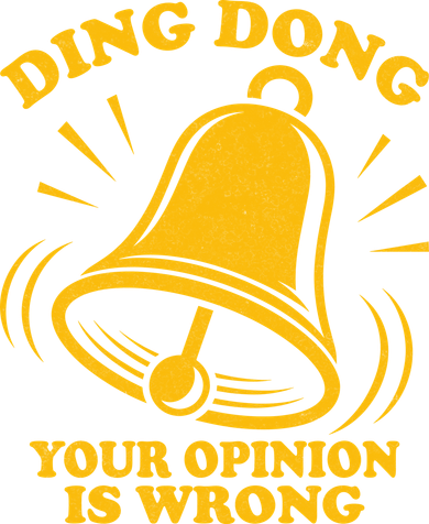 Ding Dong Your Opinion Is Wrong Kids Sweatshirt