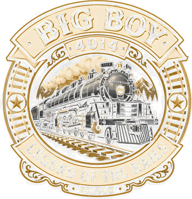 Big Boy 4014 Legend Of The Rails Kids Hoodie