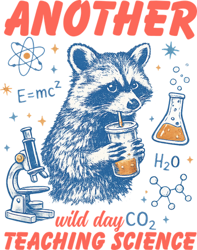 Another Wild Day Teaching Science Kids Hoodie