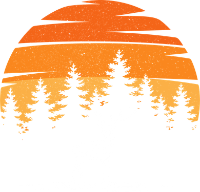 Deer Sunset Mountain Scene Vintage Outdoor Retro Women's Hoodie