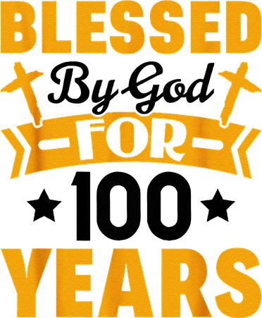 100th Birthday Man Woman Blessed By God For 100 Years Beanie