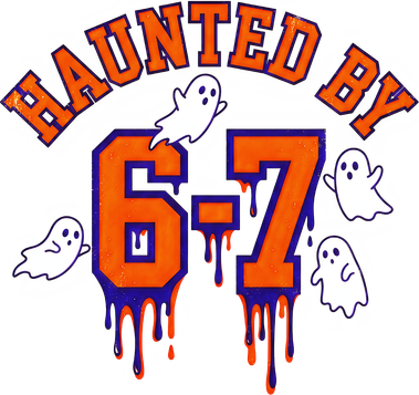 HAUNTED By 6-7 Spooky Halloween 67 Meme Women's Sweatshirt