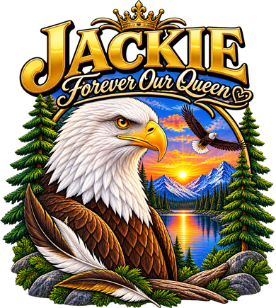 Jackie Eagle Forever Our Queen Memorial Tribute Women's Tank Top