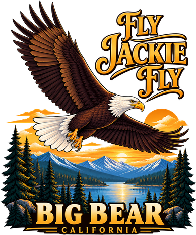 Jackie The Big Bear Eagle, Supports California Wildlife Women's Tank Top