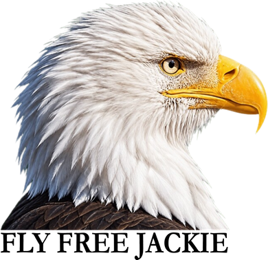 Fly Free Jackie Bald Eagle Doggie Tank