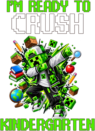 I'm Ready To Crush Kindergarten Video Gamer Kids T-Shirt