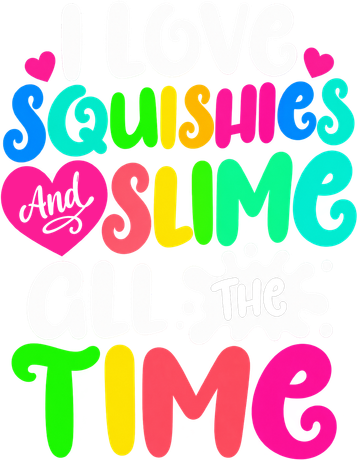 I Love Squishies And Slime Funny DIY Lovers Bucket Hat