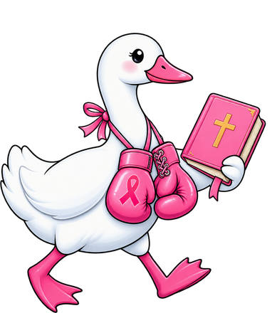 Off To Fight The Bad Cells Christian Faith Breast Cancer T-Shirt