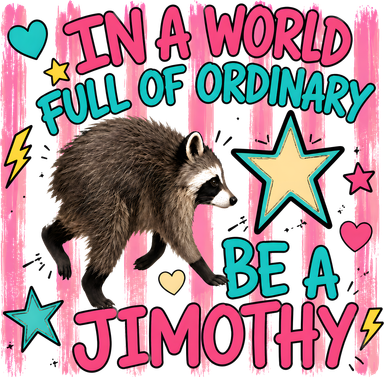 In A World Full Of Ordinary Be A Jimothy Retro Hat