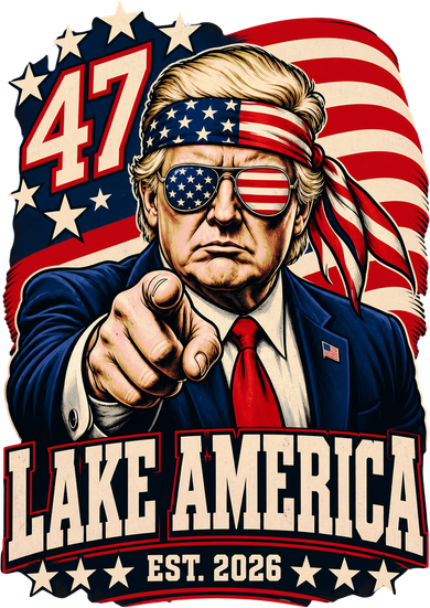 Lake America EST 2026 Ontario Trump Beanie