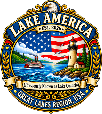 Lake America Funny Ontario USA Canada Women's T-Shirt