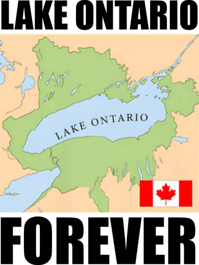 Lake Ontario Forever Funny Anti Lake America Toddler T-Shirt