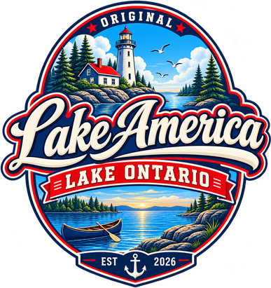 Original Lake America Lake Ontario EST 2026 Women's Long Sleeve Shirt