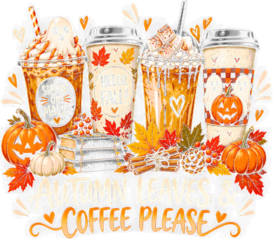 Autumn Leaves And Coffee Please Seasonal Toddler Hoodie