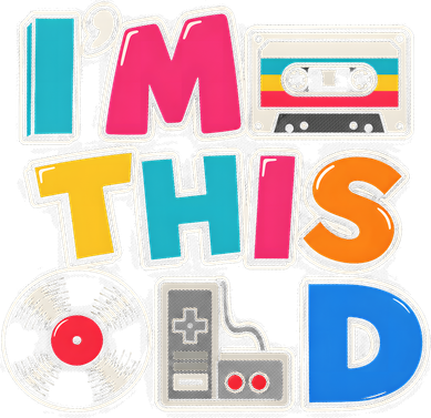 I'm This Old Birthday Celebration Vintage Retro Sweatshirt