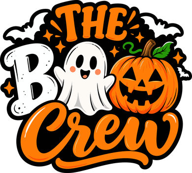 Boo Crew Pumpkin Ghost Halloween Family Matching Doggie Tank