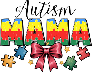 Autism Mama Puzzle Heart Gift Visor