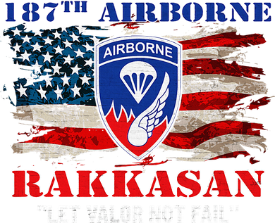 187th Airborne Infantry Regiment Rakkasans Fort Campbell Ornament