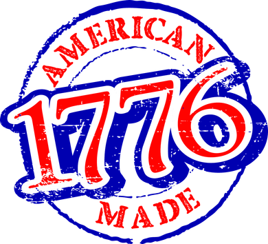 1776 American Made Button