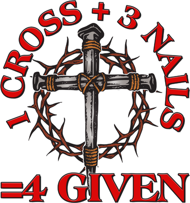 1 Cross 3 Nails 4 Giving Crucifixion Kids Hoodie