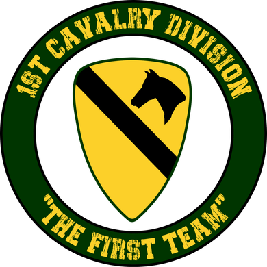 1st Cavalry Division Veteran Always A Soldier Military Xmas Kids Hoodie
