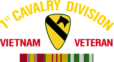 1st Cavalry Division Vietnam Veteran 1st Air Cav In Vietnam Women's T-Shirt